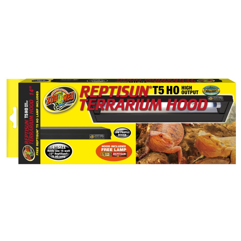 PANTALLA REPTISUN T5 HO TERRARIUM HOOD 35cm-15W T5 HO (inclu