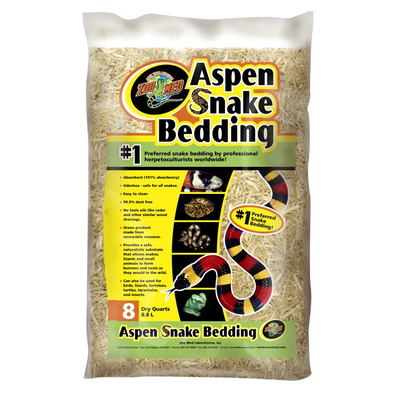 SUBSTRATO PARA SERPIENTES ASPEN 8,8L