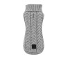 JERSEY PUNTO TRENZA GRIS 20CM