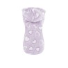 SUDADERA CAPUCHA CORAZON LILA 20CM D