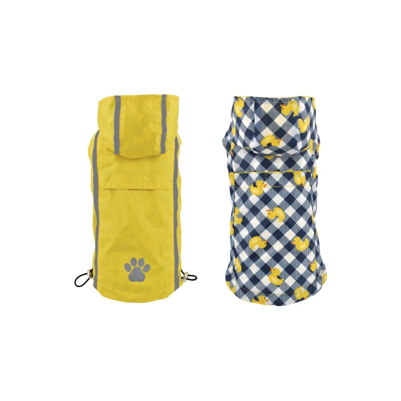 IMPERMEABLE REVERSIBLE AMARILLO- PATO 40CM