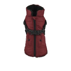 CHAQUETA CON ARNES GRANATE 35CM D