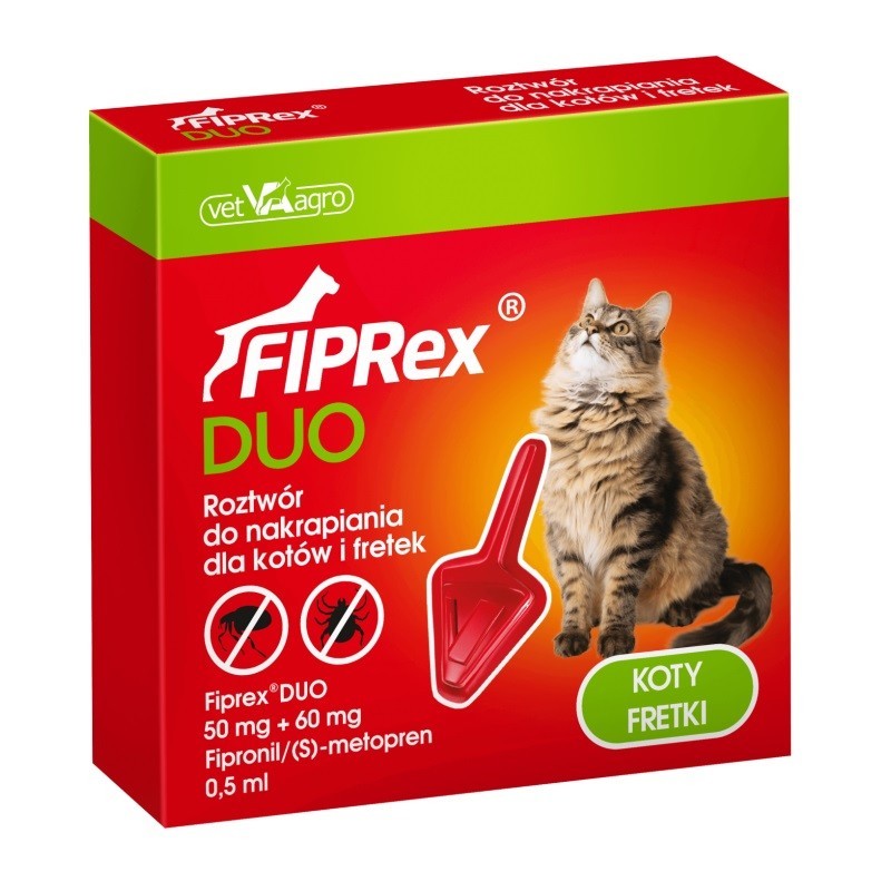 FIPREX DUO GATOS Y HURONES 0,5ml UNIDAD