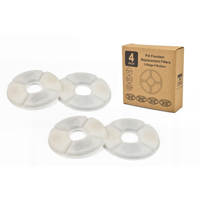 FILTRO PARA FUENTE MALAGA PACK DE 4 UNIDADES NS