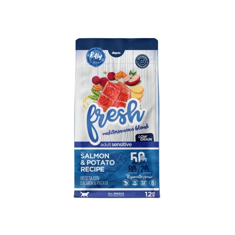 FRESH MED. ADULT SENSITIVE (Salmon) (L.G.) 12 KG.