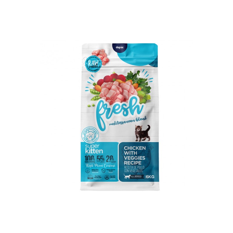 FRESH MED. GATOS SUPER KITTEN 6 KG.