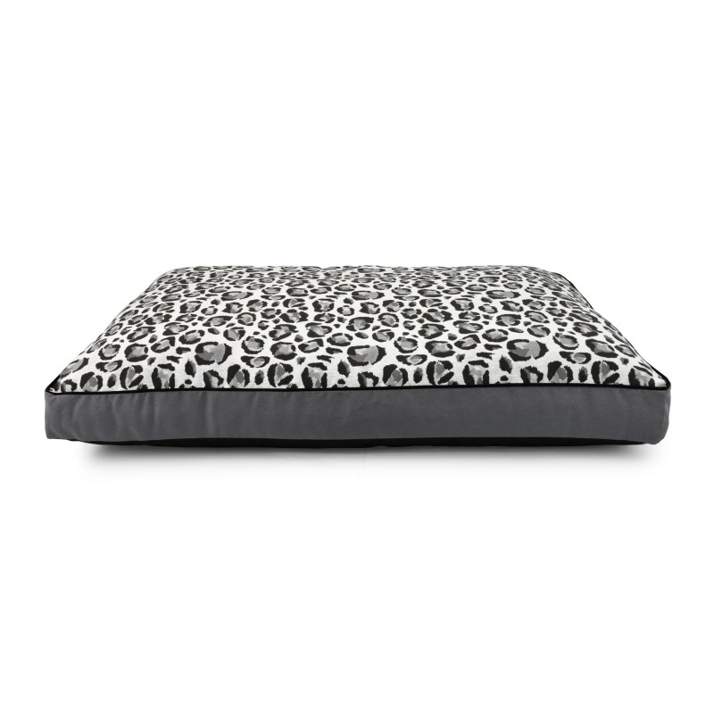 COLCHON-4- SNOW LEOPARD 90x60x12cm con lateral liso y cordón