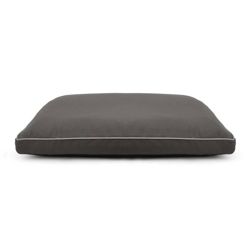 COLCHON-4- FIBRA GRIS 90x60x12cm con lateral liso y cordón