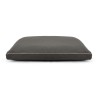 COLCHON-4- FIBRA GRIS 90x60x12cm con lateral liso y cordón
