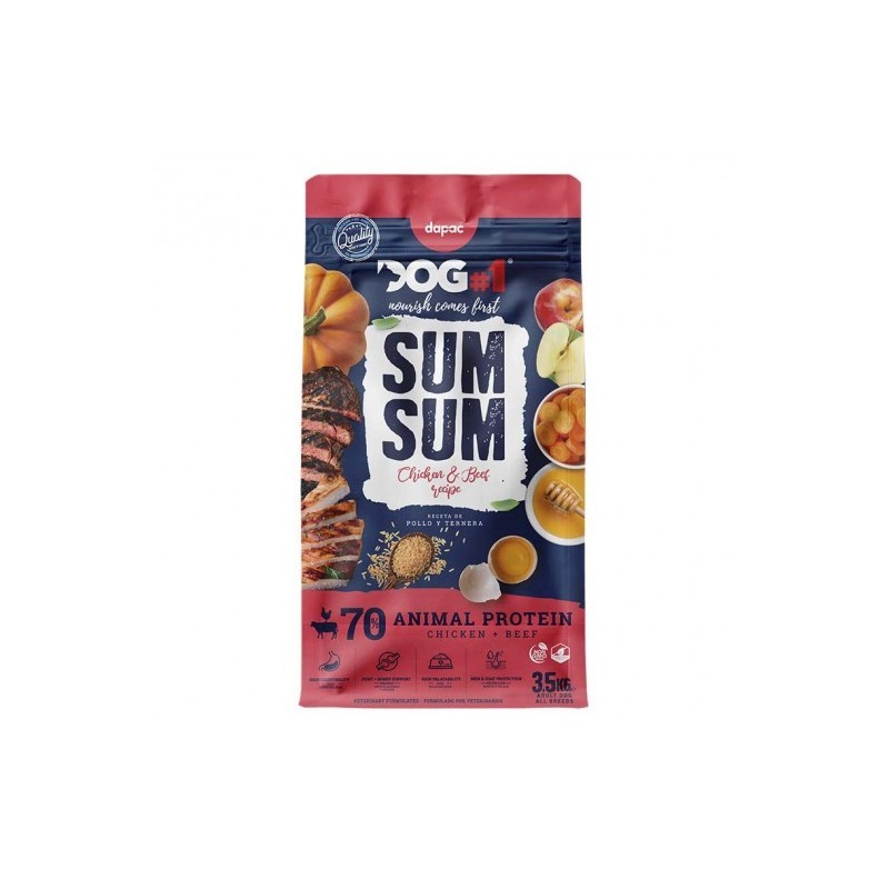 DAPAC DOG-1 SUM SUM ADULTO (pollo y ternera) 3,5kg