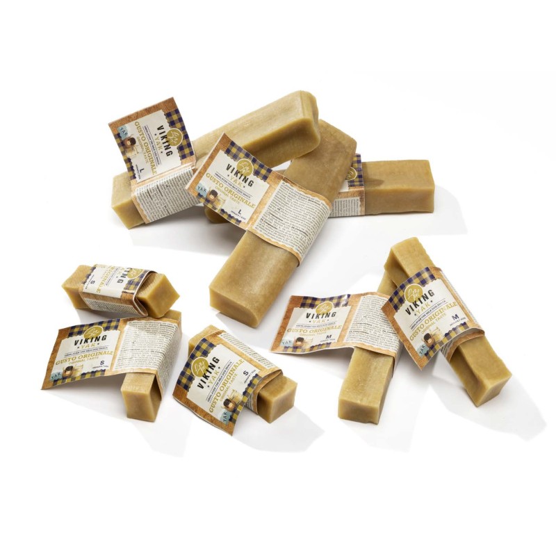 LEO PET SNACK "VIKING YAK" CON LECHE DE YAK T-S 30/50gr 7-9cm