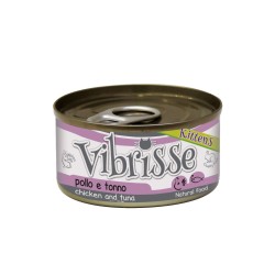 VIBRISSE GATITOS ATUN Y POLLO 70GR. (24 uds/caja)