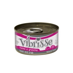 VIBRISSE GATO ATÚN Y CANGREJO 140 g (24uds/caja)