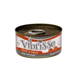 VIBRISSE GATO ATUN Y TERNERA 70G (24uds/caja)