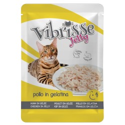 VIBRISSE GATO POUCH POLLO EN GELATINA 70g (18uds/caja)