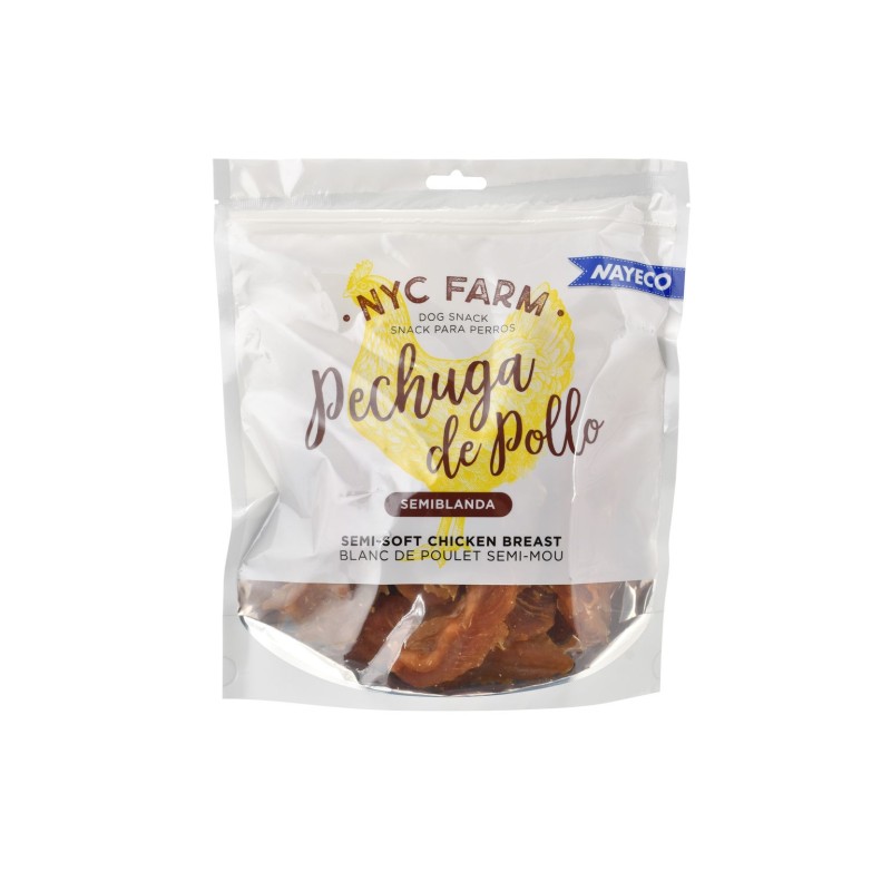 NYC FARM PECHUGA DE POLLO SEMIBLANDA 12cm 500gr