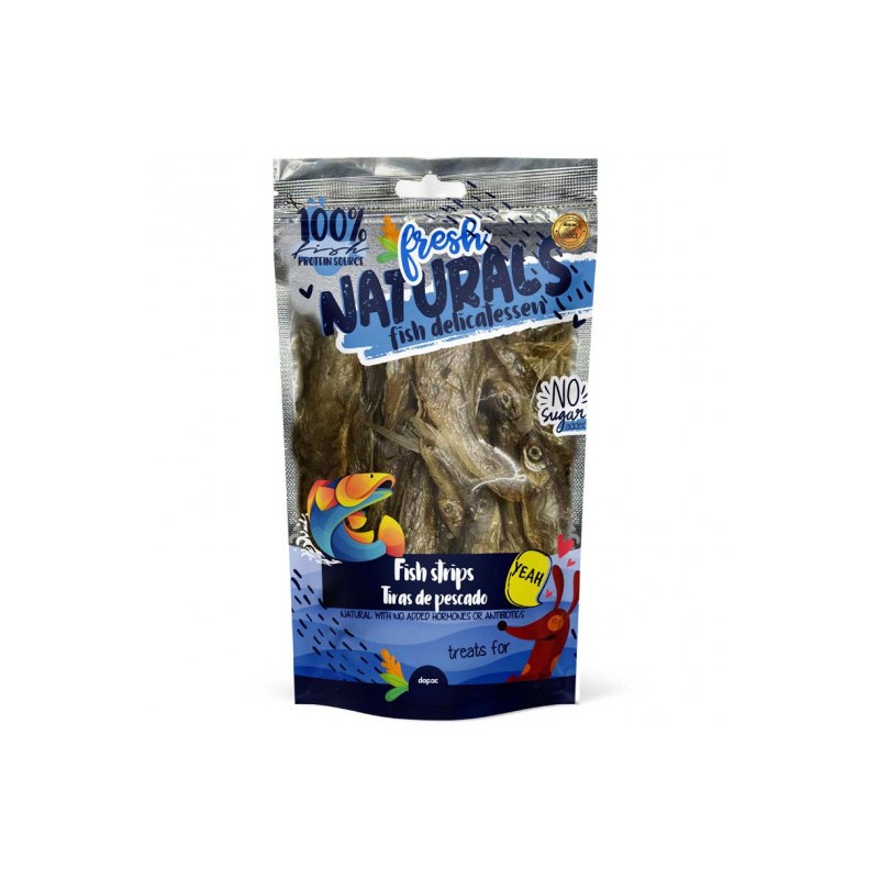 FRESH NATURALS PESCADITOS TIRAS DE PESCADO 100gr (10uds/caja)