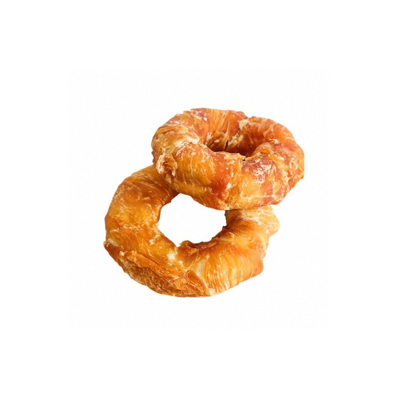 FRESH NATURALS RAWHIDE CHICKEN DONUT 9-10cm - BOLSA 900gr-15uds aprox.