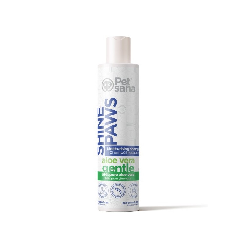 CHAMPU PET SANA SHINE PAWS ALOE VERA 300ml