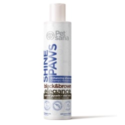 CHAMPU PET SANA SHINE PAWS BLACK&BROWN PELO NEGRO 300ml