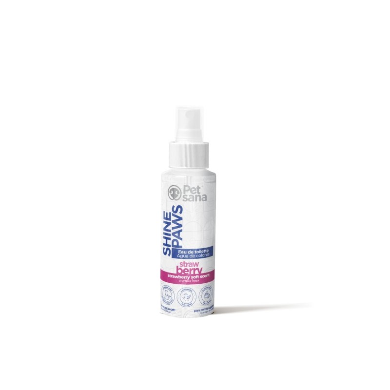 COLONIA PET SANA SHINE PAWS STRAWBERRY (FRESA) 100ml