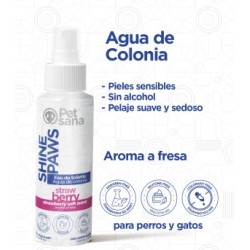 COLONIA PET SANA SHINE PAWS STRAWBERRY (FRESA) 100ml