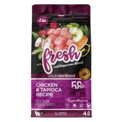 FRESH MED. GRAIN FREE CAT STERILIZED (pollo y tapioca) 4kg (4uds/caja)