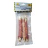 LEO PET PALITOS DE CUERO CRUDO VIKINGO CON POLLO 17cm (bolsa con 3 piezas)