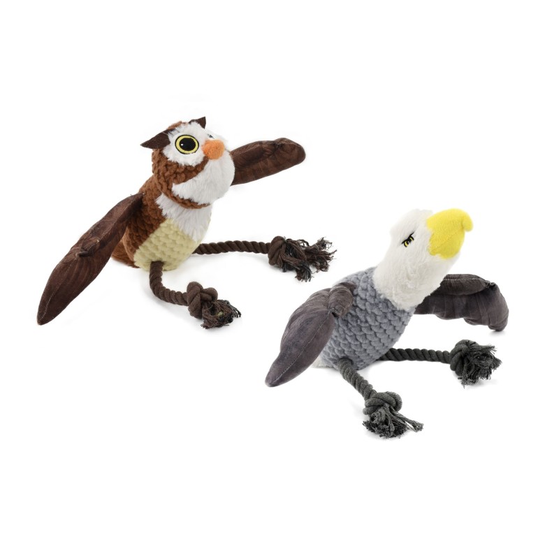 AGUILA Y BUHO CON CUERDA 37CM (UMV 2 UDS.)