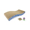 ECOLINE RASCADOR CARTON OLA CON CATNIP 43x23x4cm