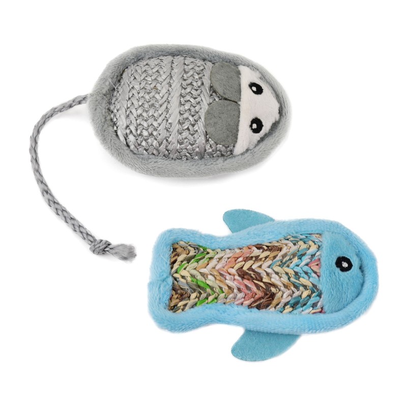 PEZ Y RATÓN CON CATNIP (UMV 2uds.)