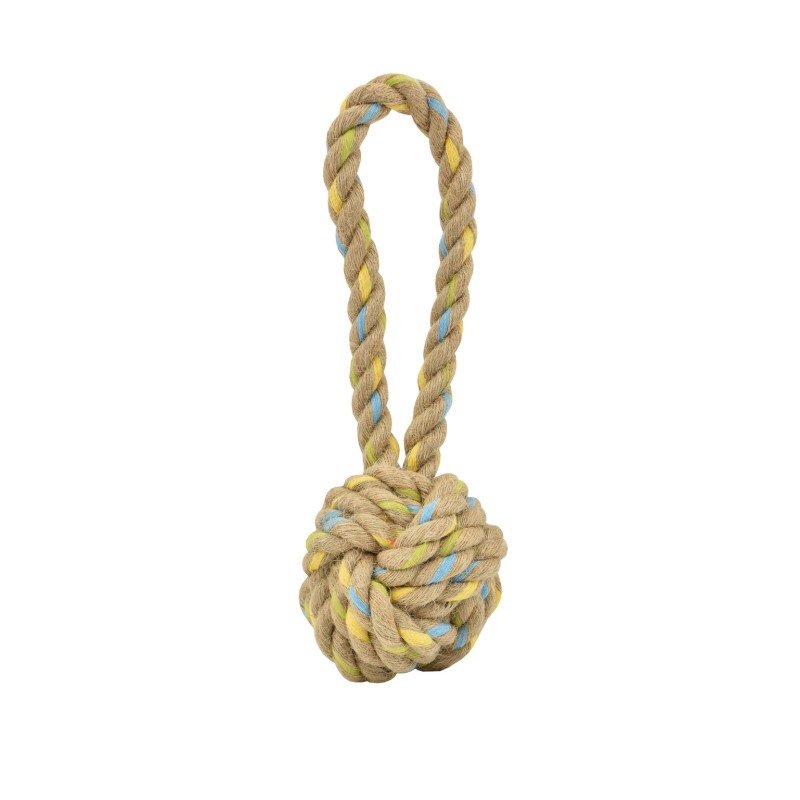 PELOTA CON TIRADOR CAÑAMO (UMV 3uds.)