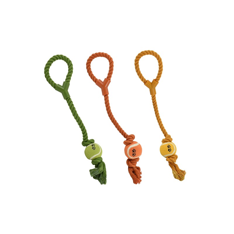 CUERDA DENTAL CON PELOTA Y ASA  50cm-220gr (UMV 3uds) NS