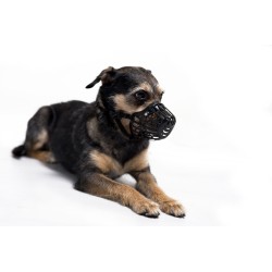 LEO PET  BOZAL TALLA XXS COLOR NEGRO C Ø 18 CM/ 4 CM