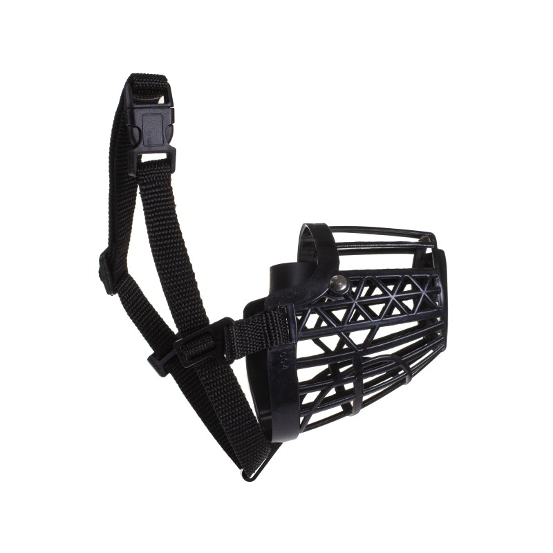 LEO PET  BOZAL TALLA XXL COLOR NEGRO C Ø 39 CM/ 9 CM