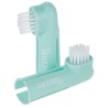 LEO PET  CEPILLO DE DIENTES APLICABLE EN EL DEDO 2 PIEZAS 6cm