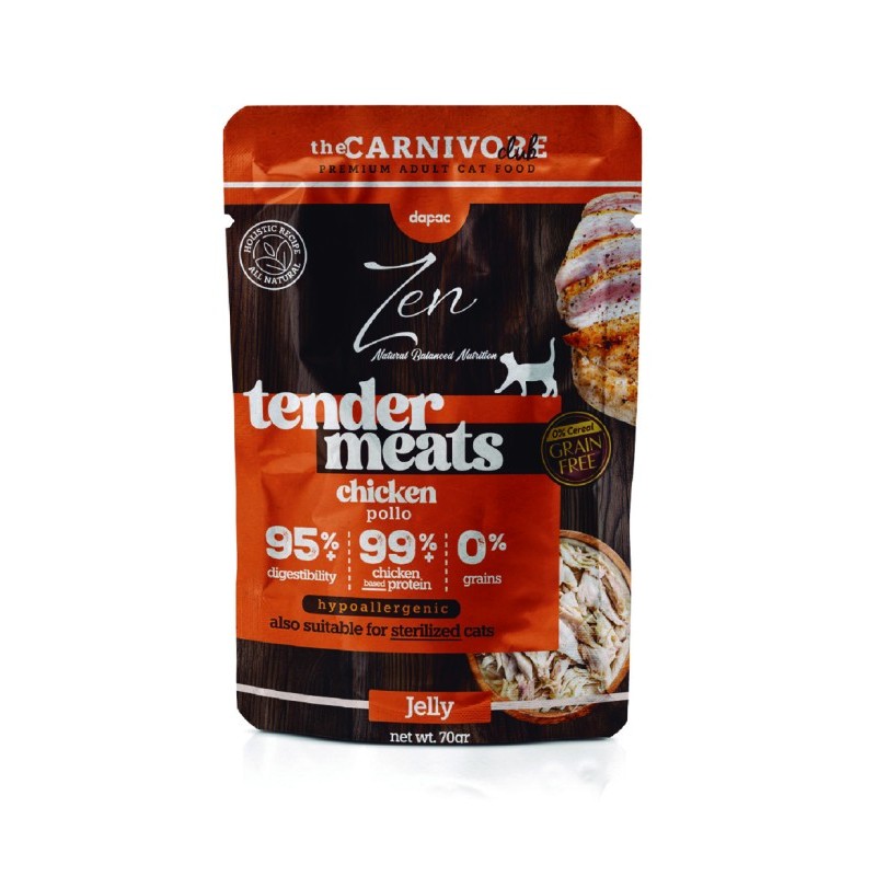 ZENCAT TENDER CHICKEN  70gr. (caja/ 24 uds)
