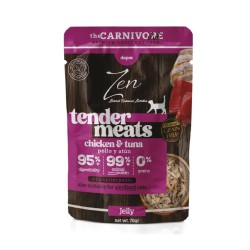 ZENCAT TENDER CHICKEN&TUNA (pollo&atun)  70gr. (caja/ 24 uds)