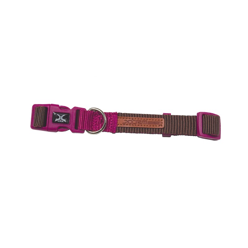 X-TRM DOBLE PREM COLLAR MARRON-CARDENAL 1,5x30-40 D.