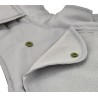 IMPERMEABLE VERDE-FOREST FORRO EXTRAIBLE 50CM