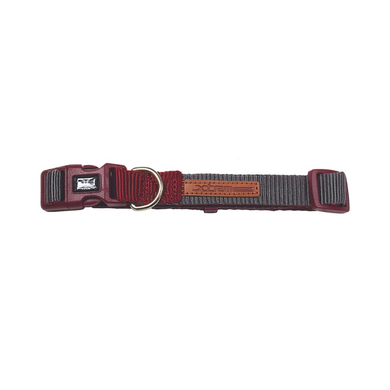 X-TRM DOBLE PREM COLLAR GRIS-GRANATE 2x36-48 D.