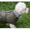 IMPERMEABLE VERDE-FOREST FORRO EXTRAIBLE 65CM