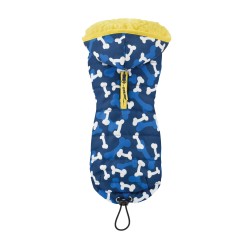 CHAQUETA CAPUCHA CAMUFLABONES AZUL  60CM