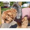 CHAQUETA CON CAPUCHA CANADA ROSA 30CM D