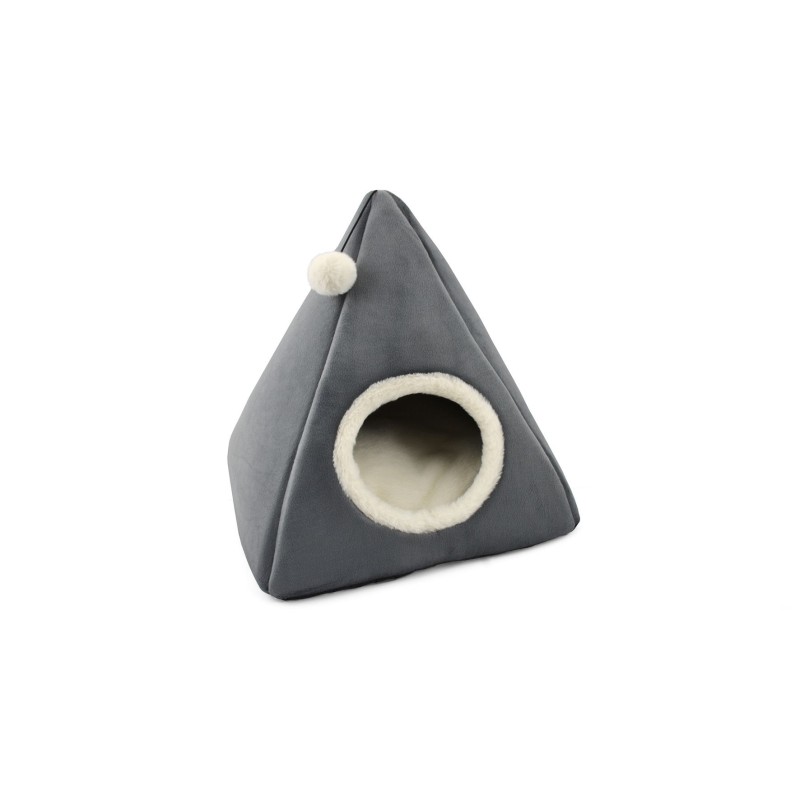 IGLOO SOFT GRIS/BLANCO 45x45x47cm