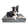 COLCHON-4-VELOUR GRIS 90x60x17cm