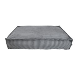 COLCHON-5-VELOUR GRIS 110x75x17cm