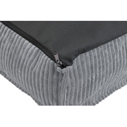 COLCHON-5-VELOUR GRIS 110x75x17cm