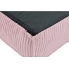 CUNA-2-VELOUR ROSA 53x44x24cm