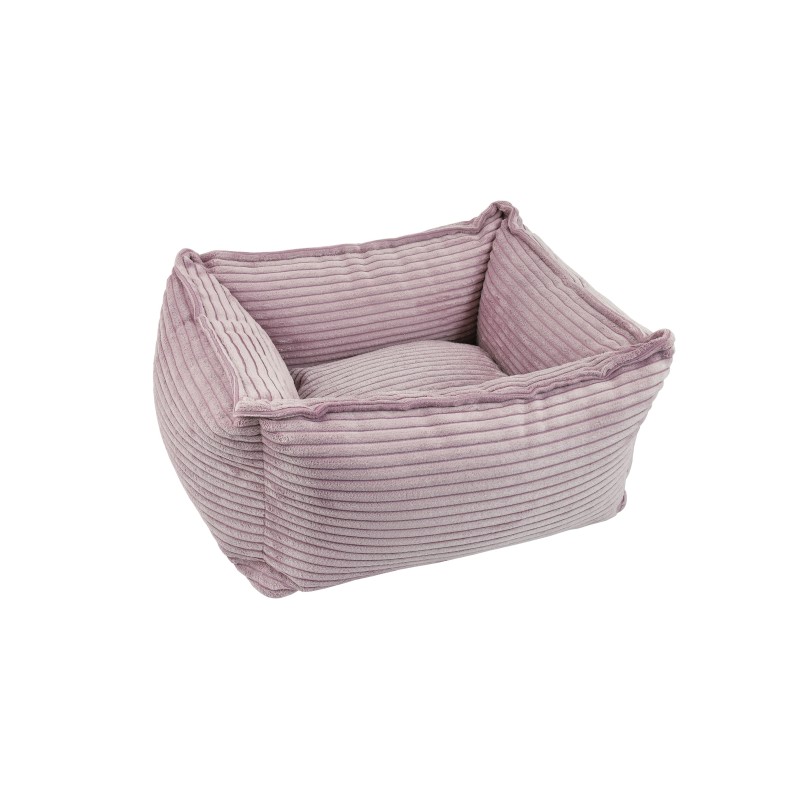 CUNA-3-VELOUR ROSA 66x55x24cm